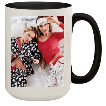 Candice Swanepoel 15oz Colored Inner & Handle Mug