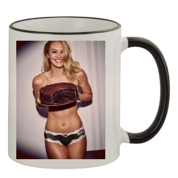 Candice Swanepoel 11oz Colored Rim & Handle Mug