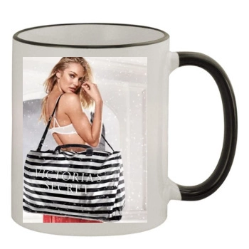 Candice Swanepoel 11oz Colored Rim & Handle Mug