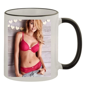 Candice Swanepoel 11oz Colored Rim & Handle Mug