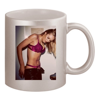 Candice Swanepoel 11oz Metallic Silver Mug