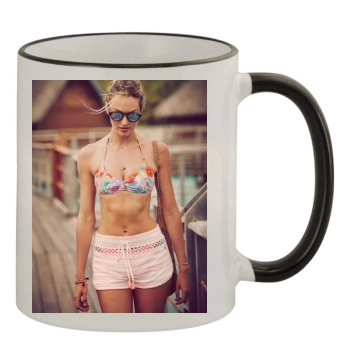 Candice Swanepoel 11oz Colored Rim & Handle Mug