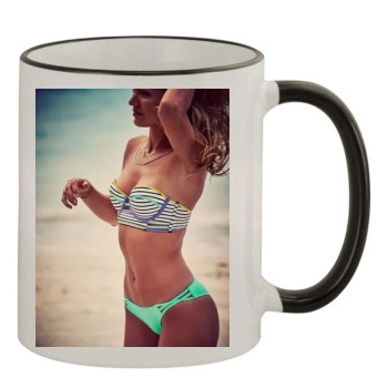 Candice Swanepoel 11oz Colored Rim & Handle Mug