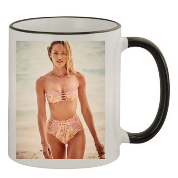 Candice Swanepoel 11oz Colored Rim & Handle Mug