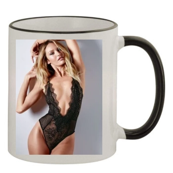 Candice Swanepoel 11oz Colored Rim & Handle Mug