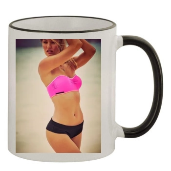 Candice Swanepoel 11oz Colored Rim & Handle Mug