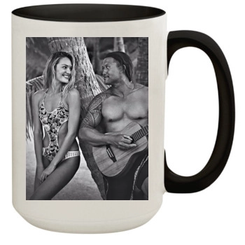 Candice Swanepoel 15oz Colored Inner & Handle Mug