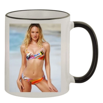 Candice Swanepoel 11oz Colored Rim & Handle Mug