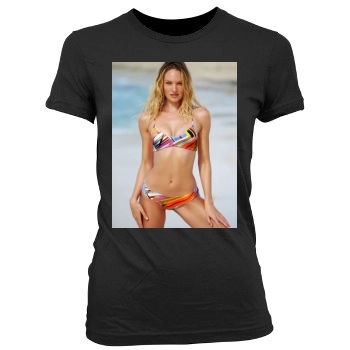 Candice Swanepoel Women's Junior Cut Crewneck T-Shirt