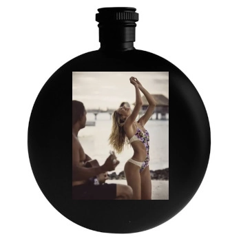 Candice Swanepoel Round Flask