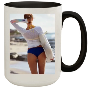 Candice Swanepoel 15oz Colored Inner & Handle Mug