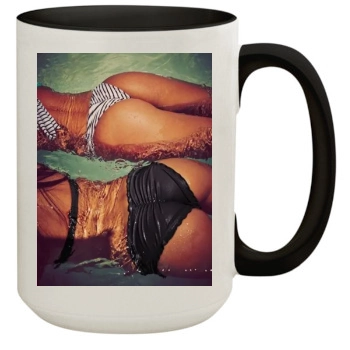 Candice Swanepoel 15oz Colored Inner & Handle Mug