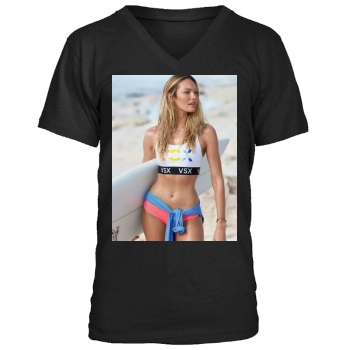 Candice Swanepoel Men's V-Neck T-Shirt