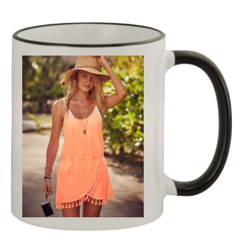 Candice Swanepoel 11oz Colored Rim & Handle Mug