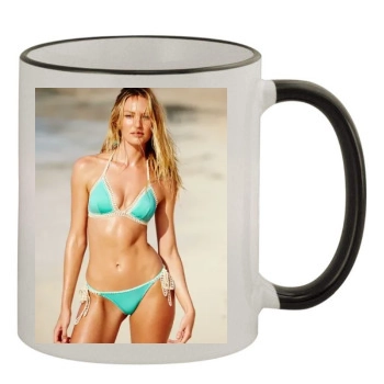 Candice Swanepoel 11oz Colored Rim & Handle Mug