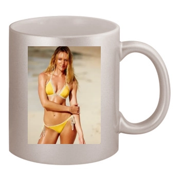 Candice Swanepoel 11oz Metallic Silver Mug