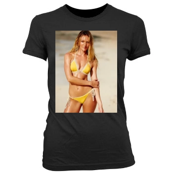 Candice Swanepoel Women's Junior Cut Crewneck T-Shirt