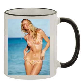 Candice Swanepoel 11oz Colored Rim & Handle Mug