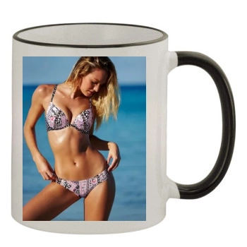 Candice Swanepoel 11oz Colored Rim & Handle Mug