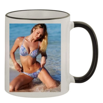 Candice Swanepoel 11oz Colored Rim & Handle Mug