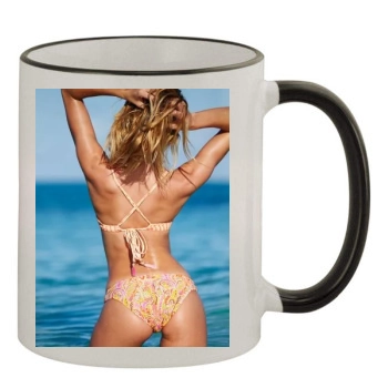 Candice Swanepoel 11oz Colored Rim & Handle Mug