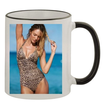 Candice Swanepoel 11oz Colored Rim & Handle Mug