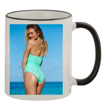 Candice Swanepoel 11oz Colored Rim & Handle Mug