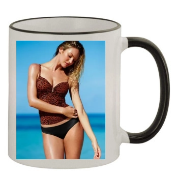 Candice Swanepoel 11oz Colored Rim & Handle Mug