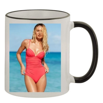 Candice Swanepoel 11oz Colored Rim & Handle Mug