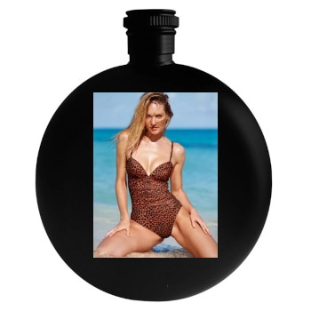 Candice Swanepoel Round Flask