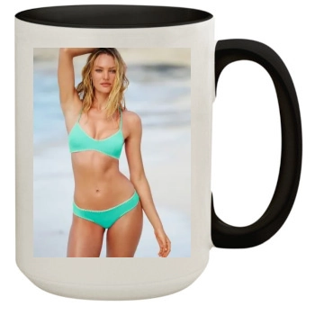 Candice Swanepoel 15oz Colored Inner & Handle Mug