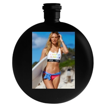 Candice Swanepoel Round Flask