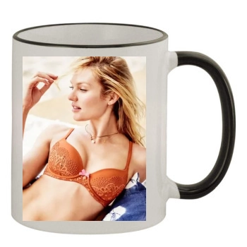 Candice Swanepoel 11oz Colored Rim & Handle Mug