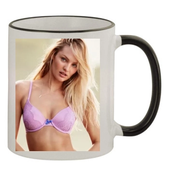 Candice Swanepoel 11oz Colored Rim & Handle Mug