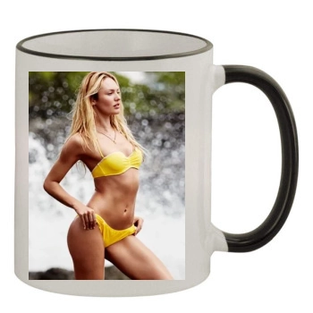 Candice Swanepoel 11oz Colored Rim & Handle Mug