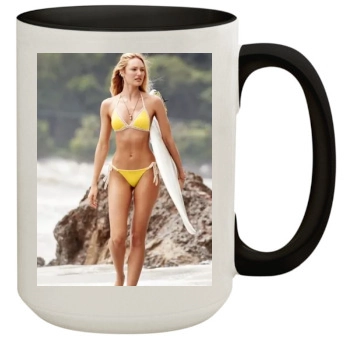 Candice Swanepoel 15oz Colored Inner & Handle Mug