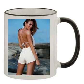 Candice Swanepoel 11oz Colored Rim & Handle Mug