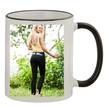 Candice Swanepoel 11oz Colored Rim & Handle Mug