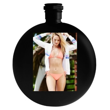 Candice Swanepoel Round Flask