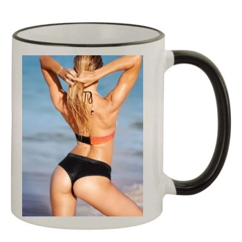 Candice Swanepoel 11oz Colored Rim & Handle Mug