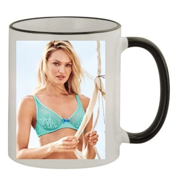 Candice Swanepoel 11oz Colored Rim & Handle Mug