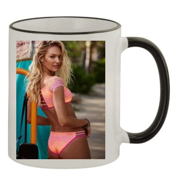 Candice Swanepoel 11oz Colored Rim & Handle Mug