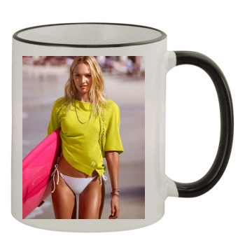 Candice Swanepoel 11oz Colored Rim & Handle Mug