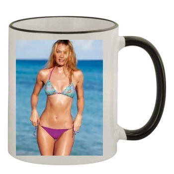 Candice Swanepoel 11oz Colored Rim & Handle Mug