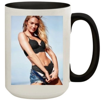 Candice Swanepoel 15oz Colored Inner & Handle Mug