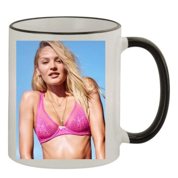 Candice Swanepoel 11oz Colored Rim & Handle Mug