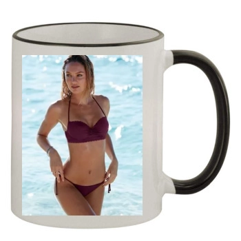 Candice Swanepoel 11oz Colored Rim & Handle Mug