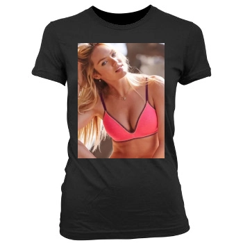 Candice Swanepoel Women's Junior Cut Crewneck T-Shirt