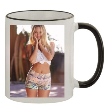 Candice Swanepoel 11oz Colored Rim & Handle Mug