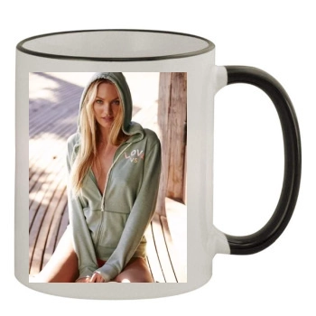 Candice Swanepoel 11oz Colored Rim & Handle Mug